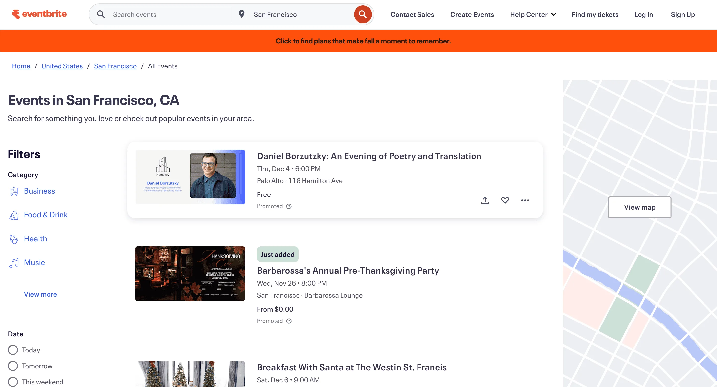 Eventbrite Events Scraper