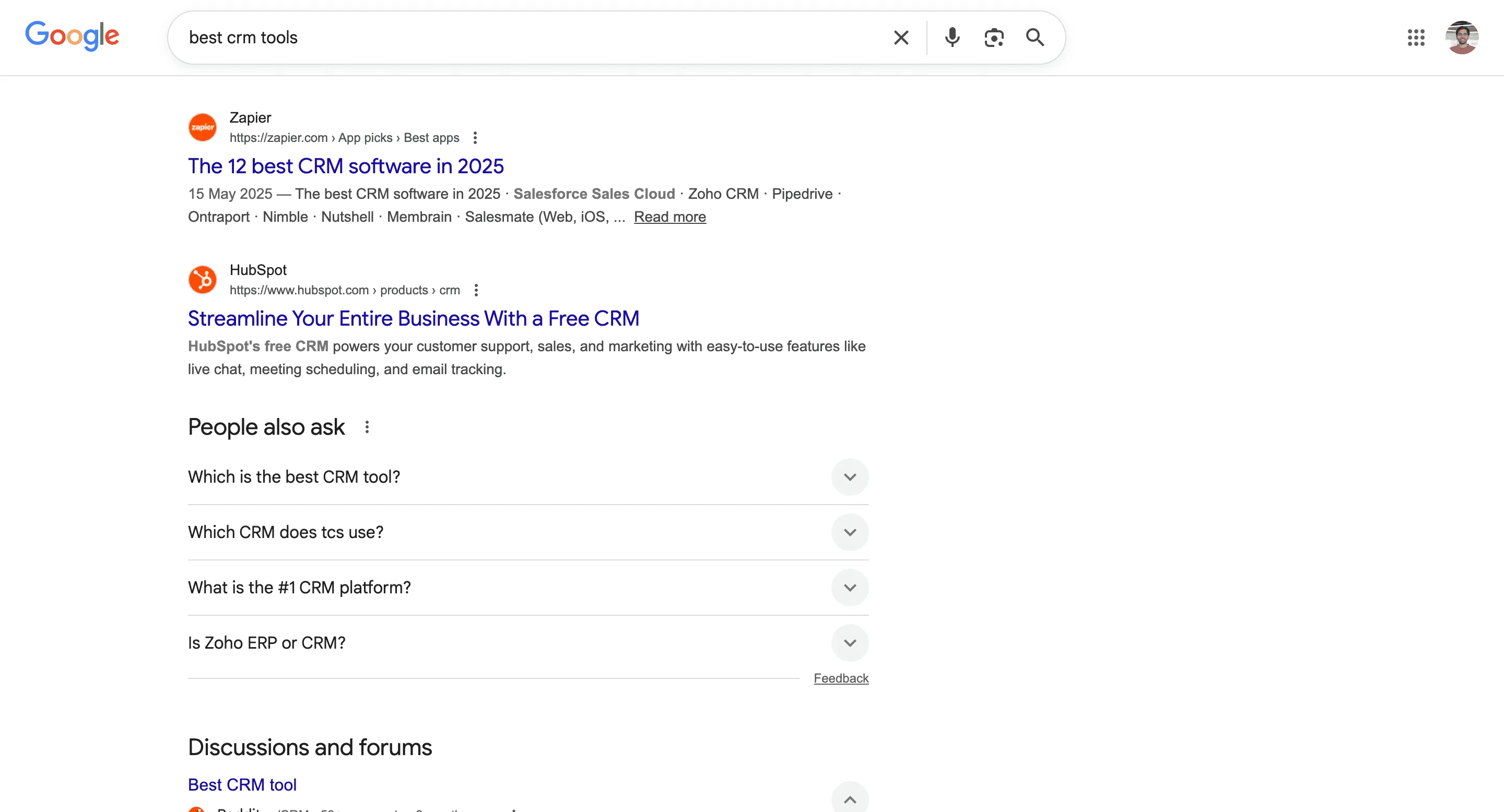 Google Search Results Scraper
