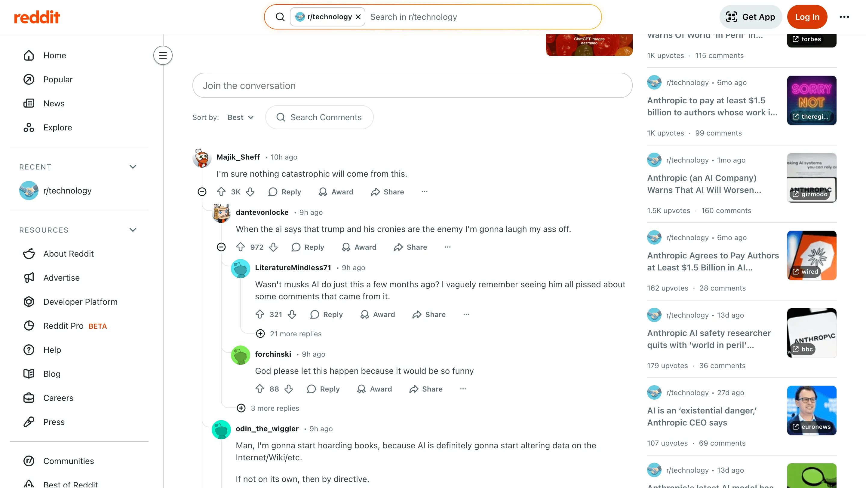 Reddit Comments Scraper