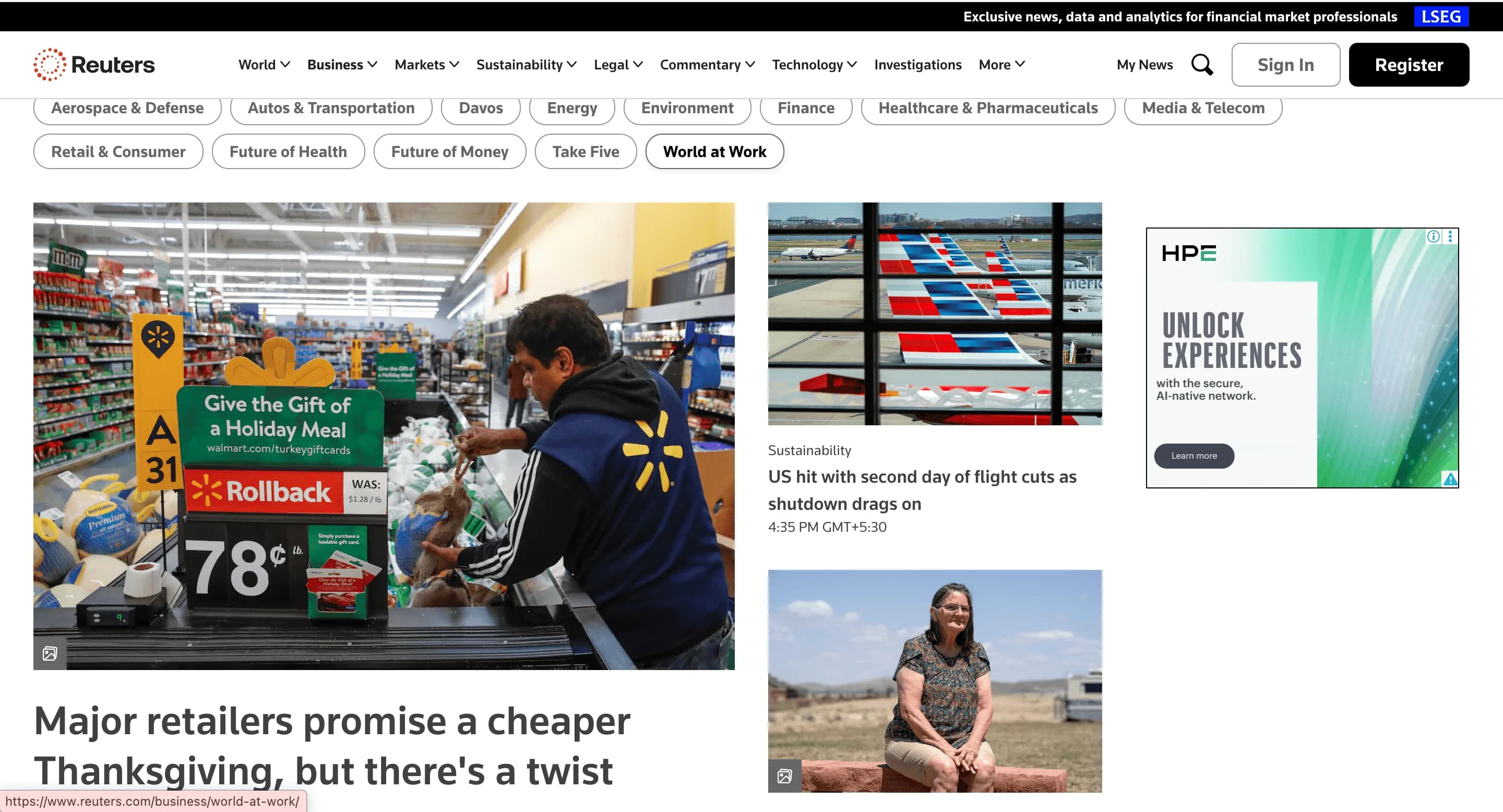 Reuters Business News Scraper