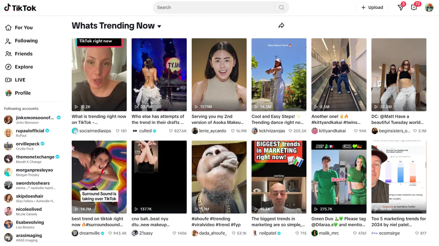TikTok Trending Videos Scraper