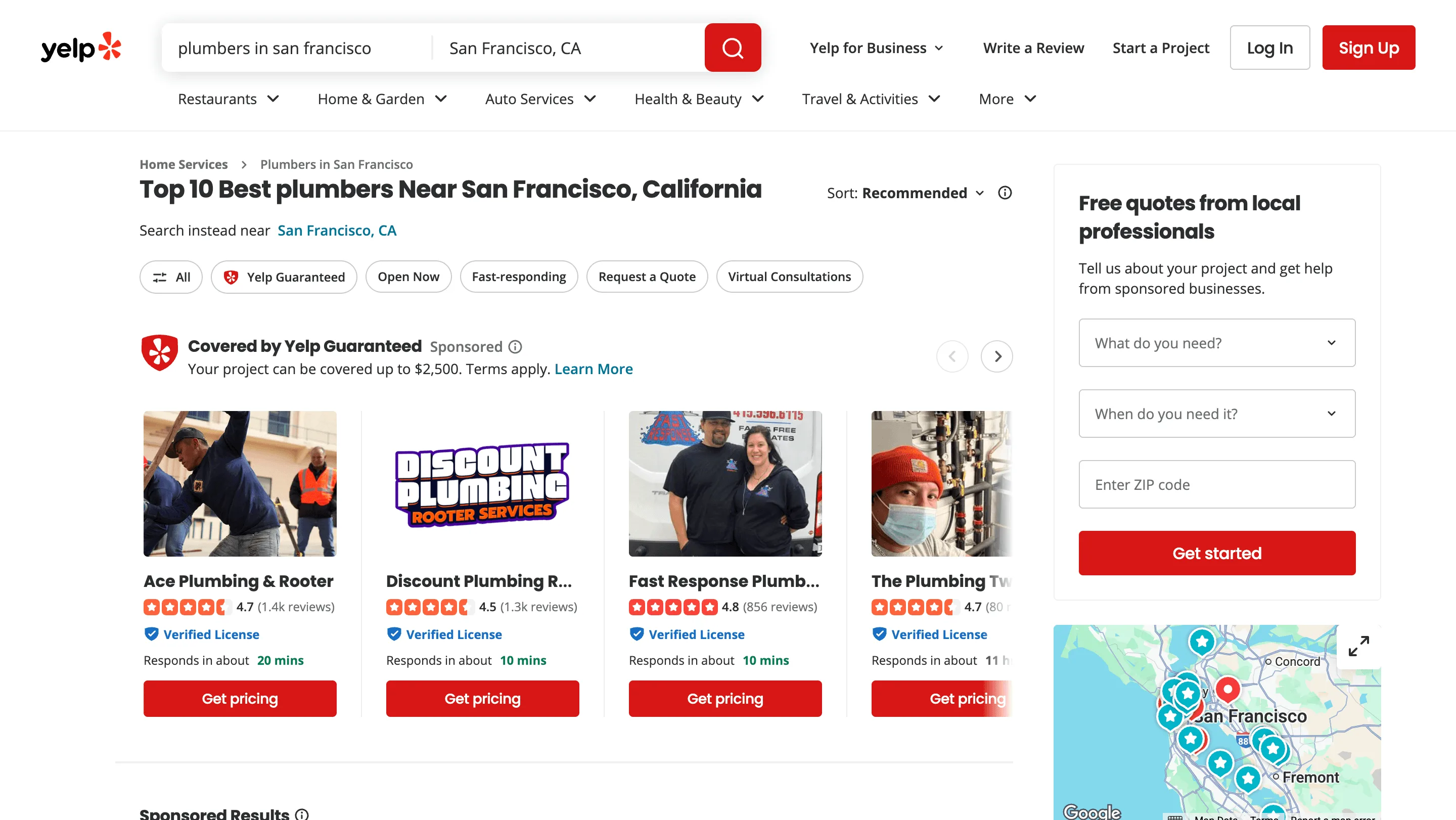 Yelp Businesses Scraper
