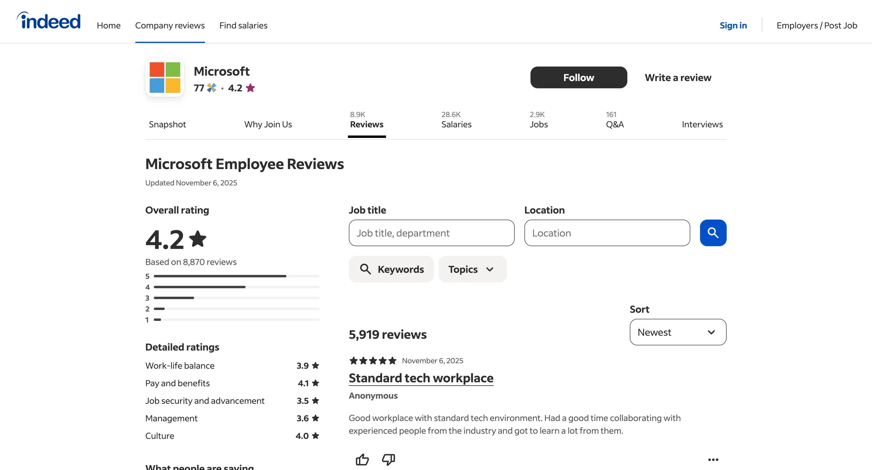 Indeed Company Pages Scraper