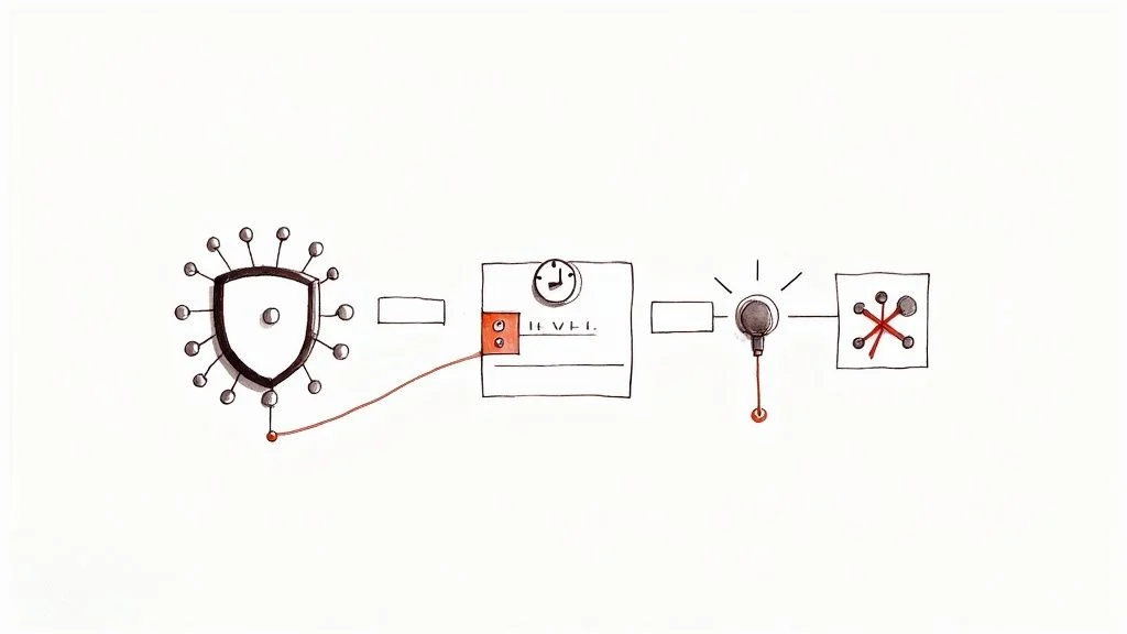 Email pattern derivation workflow from LinkedIn profile data to verified contact